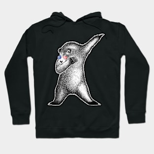 Bear dabbing bear lover bear Hoodie